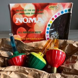 NOMA Vintage 3 Bubble Replacement Lites 🎄